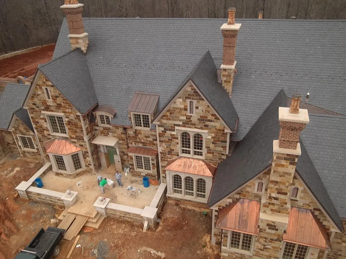 Craftsman Roofing Gutter Guard Installation project in Harrington